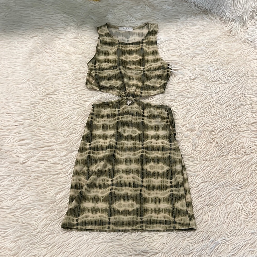 Grey bandit cutout dress, size xs, worn once
